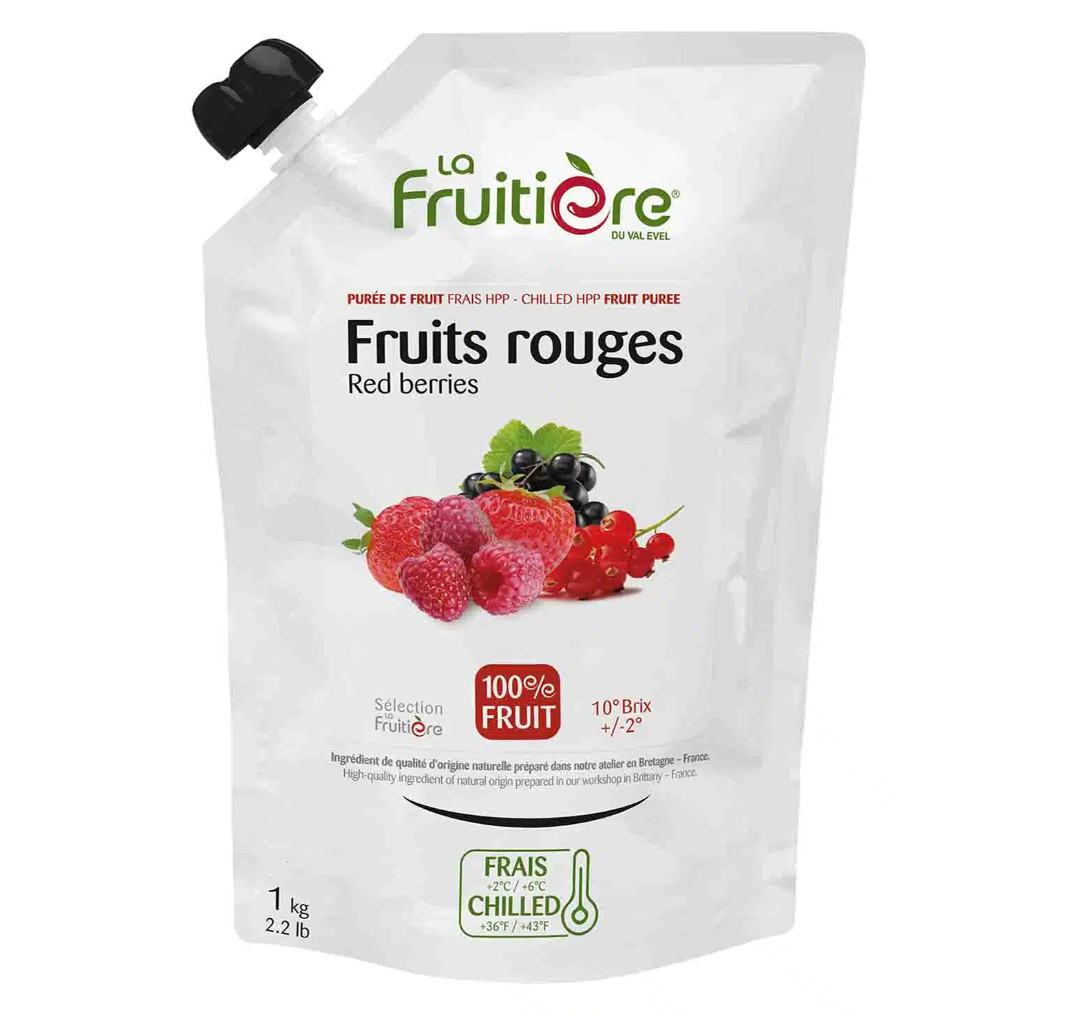 FRUCHTPÜREE WALDFRÜCHTE 1kg FRUITIERE