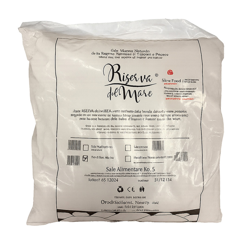 FLEUR DE SEL (SALE INTEGRALE) SACCHI 5kg