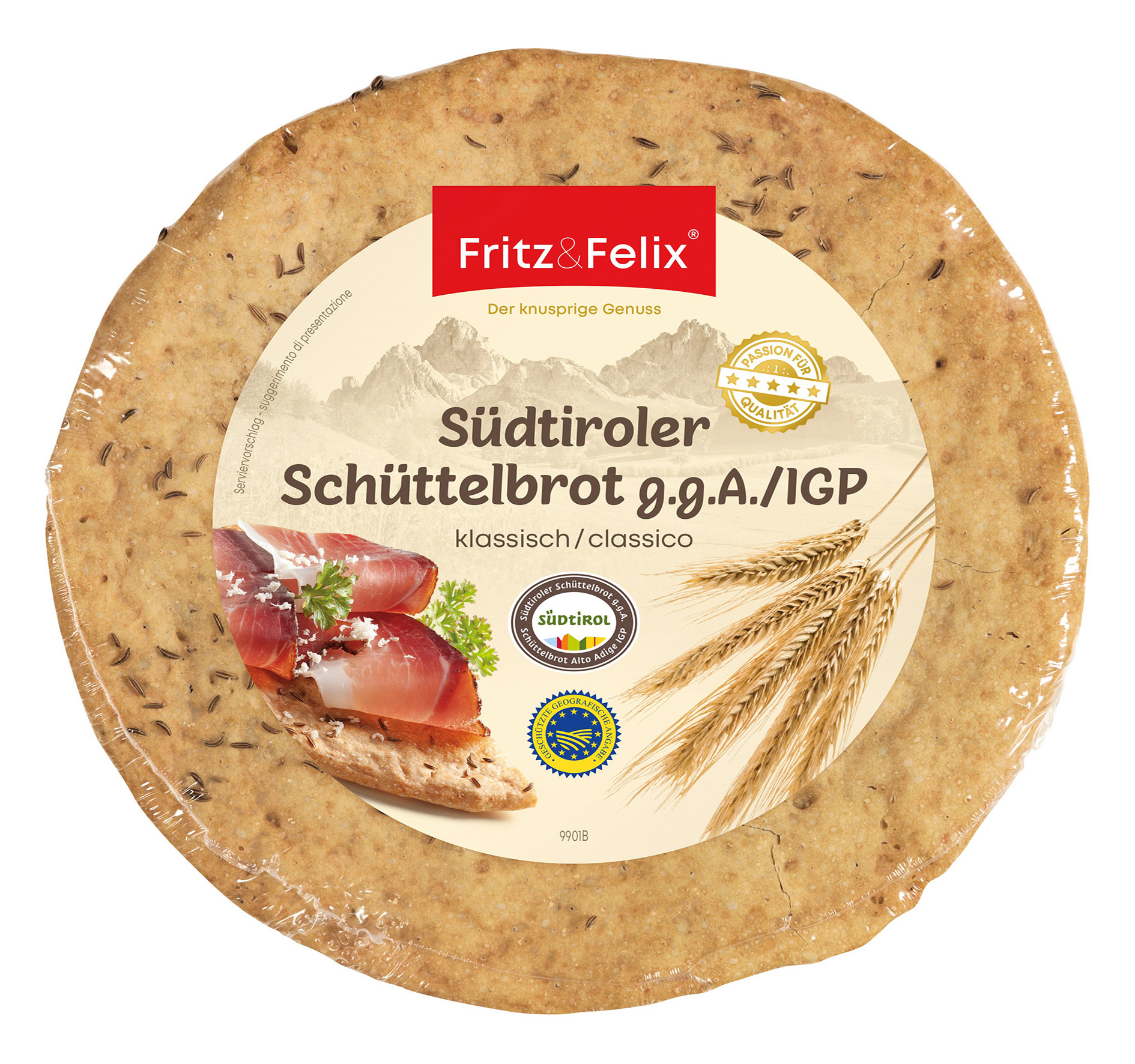 SCHÜTTELBROT ORIGINAL 150g 'F&F'