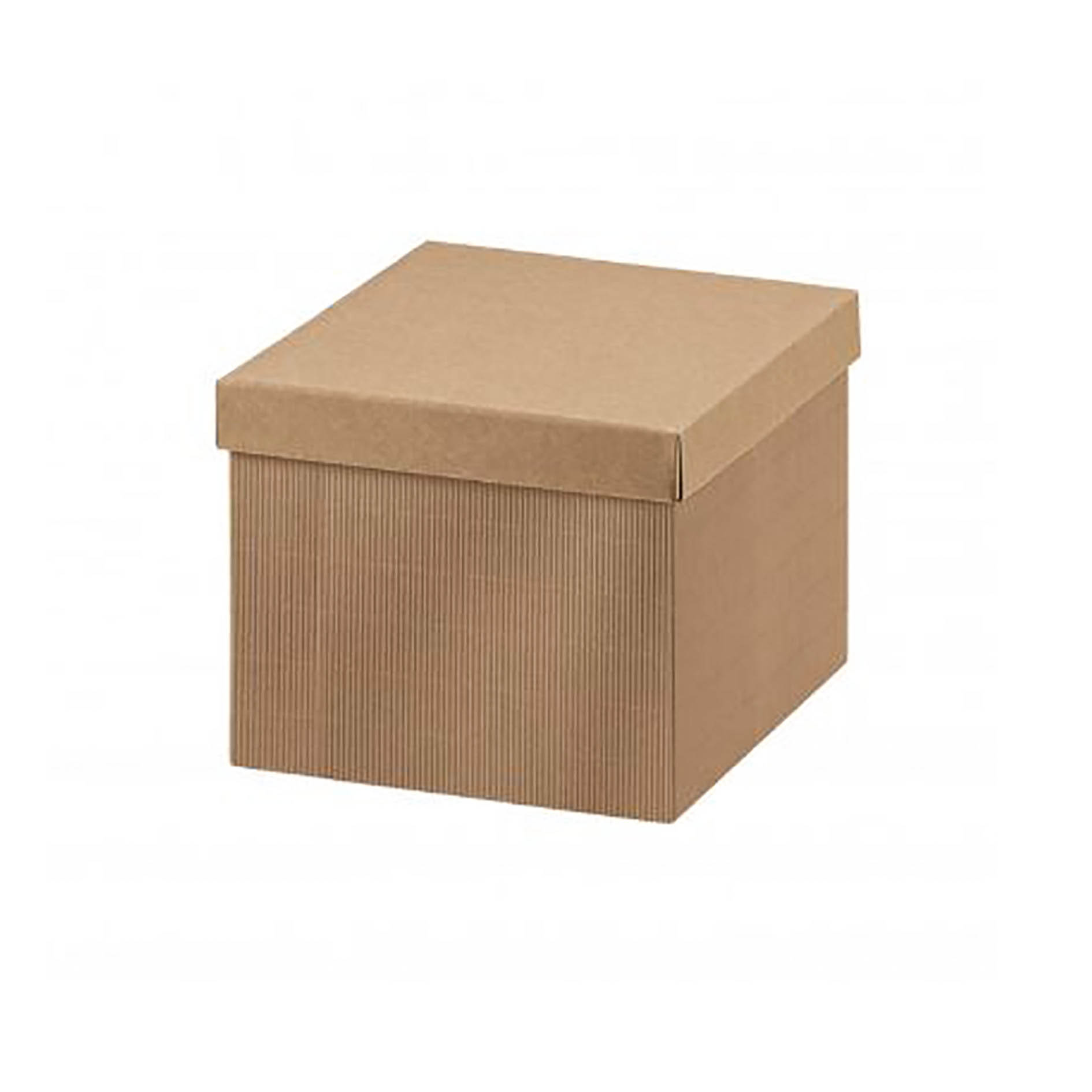 GESCHENK-KARTON BRAUN 30x30x24cm