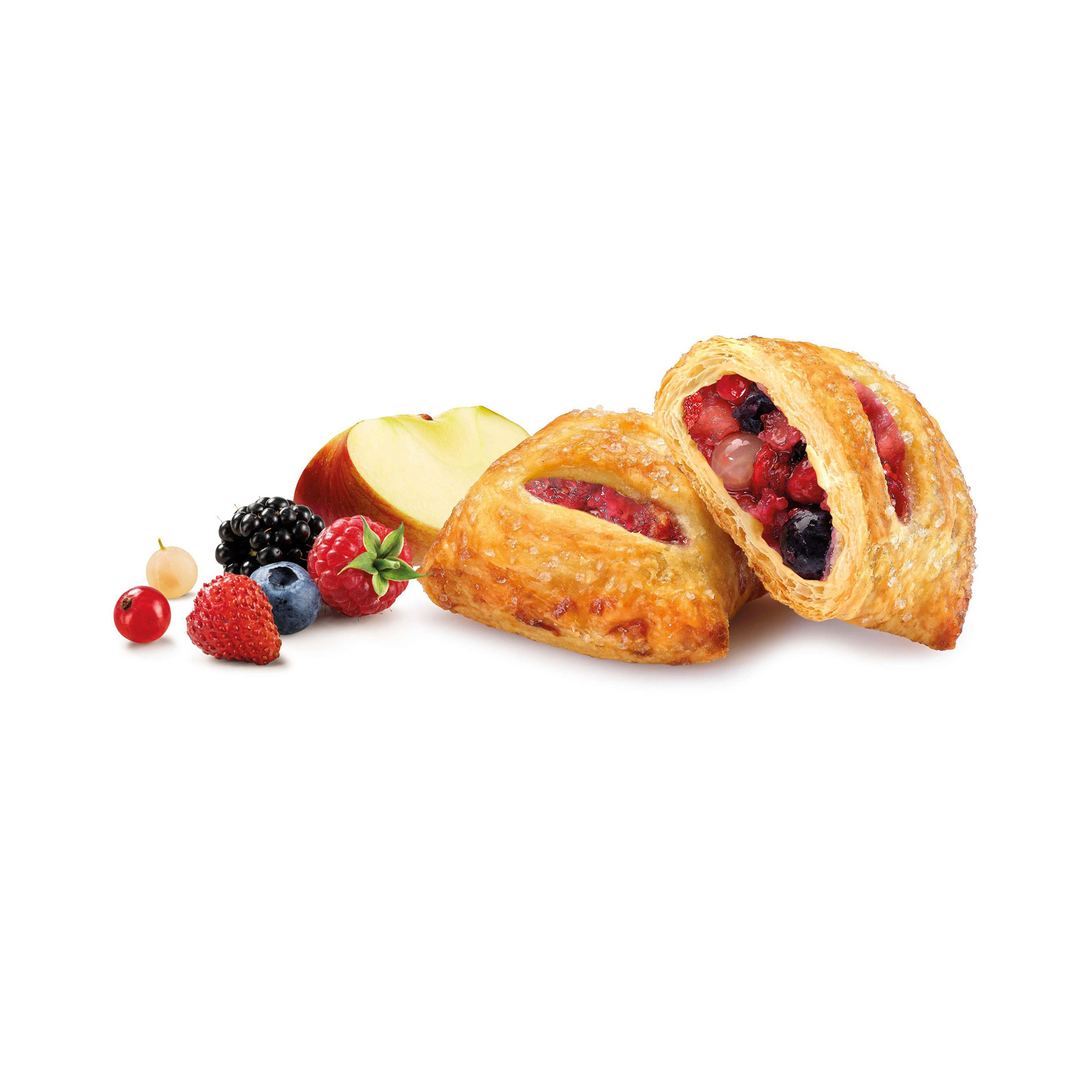 MINI WALDBEER-TEIGTASCHEN HAPPY BERRY 40g 50 ST GF